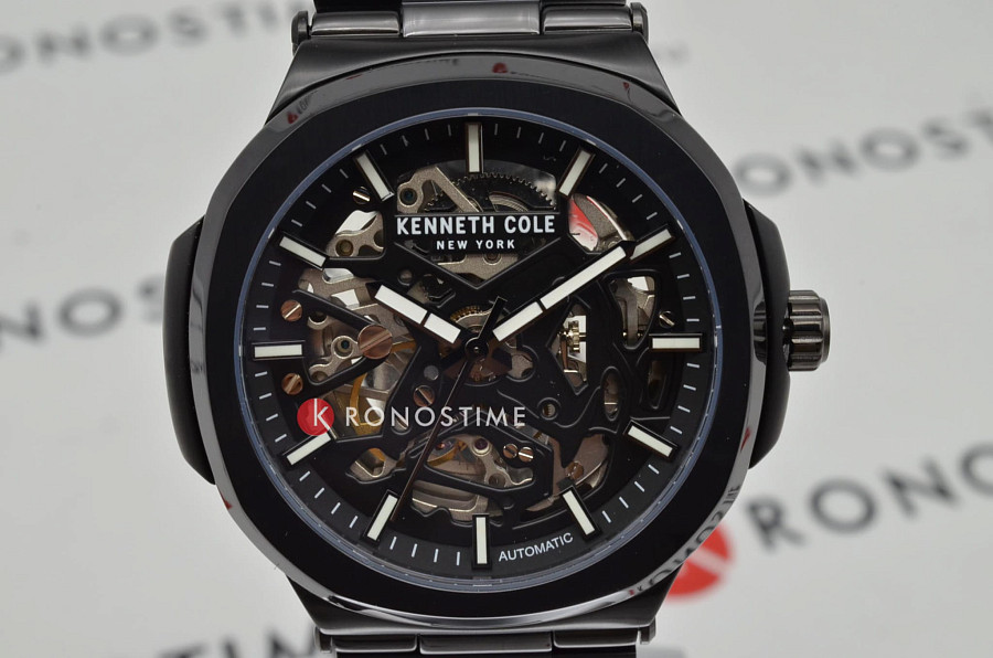 Часы Kenneth Cole Automatic KCWGY0046202 — механические, металл сталь