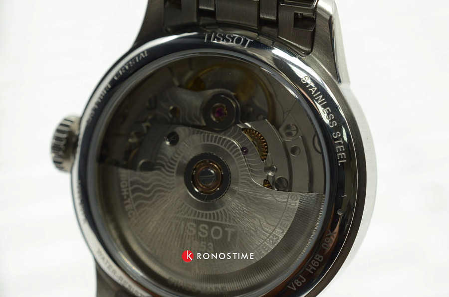 Часы Tissot Chemin des Tourelles Powermatic 80 Lady T099.207.11.048.00 — женские, серебристый