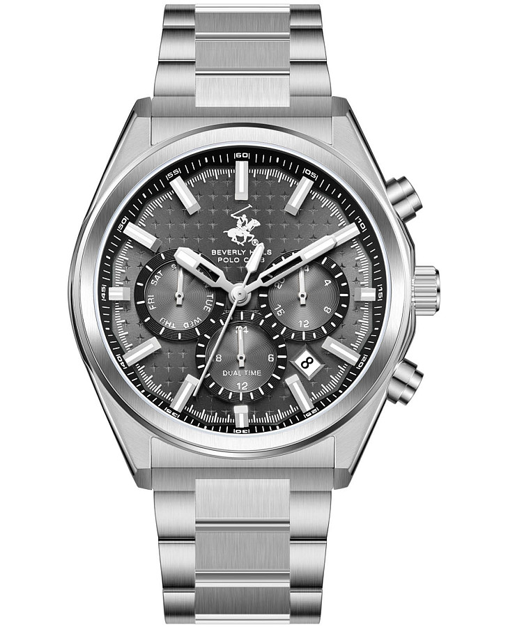 Часы Beverly Hills Polo Club BP3831X.350 — мужские, серый