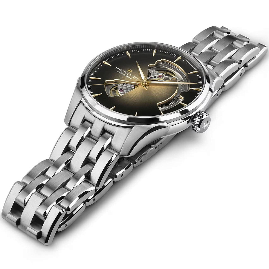 Часы Hamilton Jazzmaster Open Heart Auto H32675101 — цветной, металл сталь