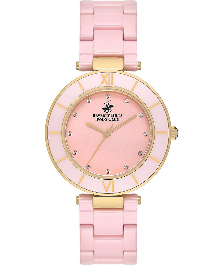 Часы Beverly Hills Polo Club BP3586X.180 — женские, розовый