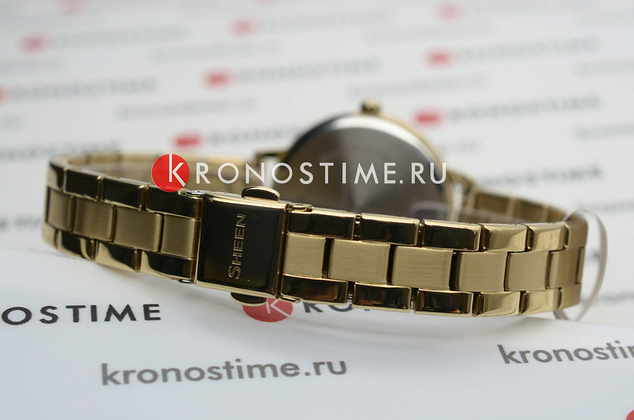 Часы Casio Sheen SHE-4548G-2A — сталь металл