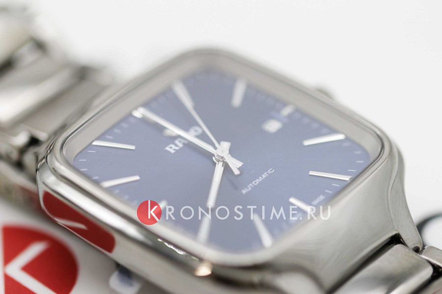 Часы Rado True Square Automatic R27077202 — синий, керамика