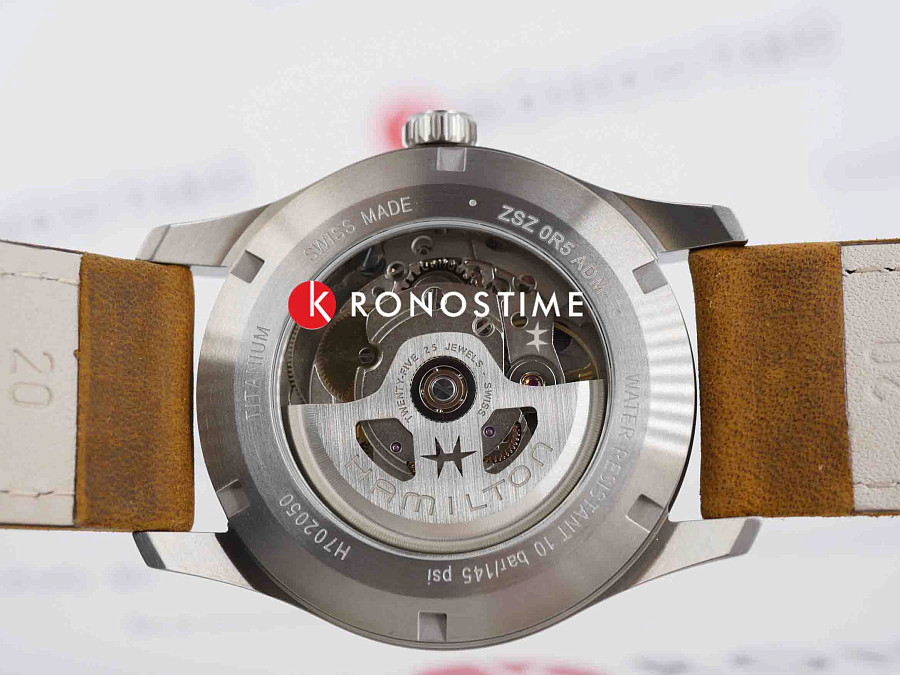 Часы Hamilton Khaki Field Titanium Auto H70205860 — артикул H70205860