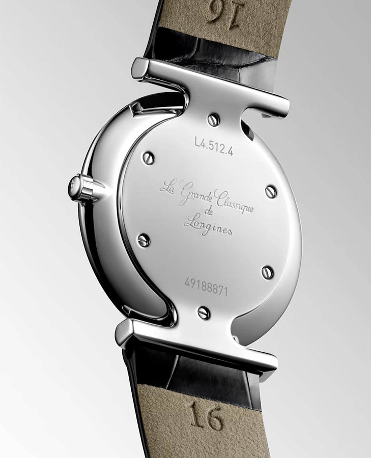 Часы Longines La Grande Classique L4.512.4.11.2 — кварцевые, металл сталь