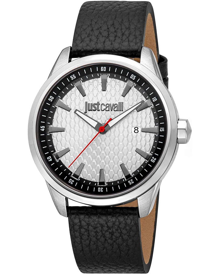 Часы Just Cavalli Cavaliere JC1G385L0015 — мужские, серебристый