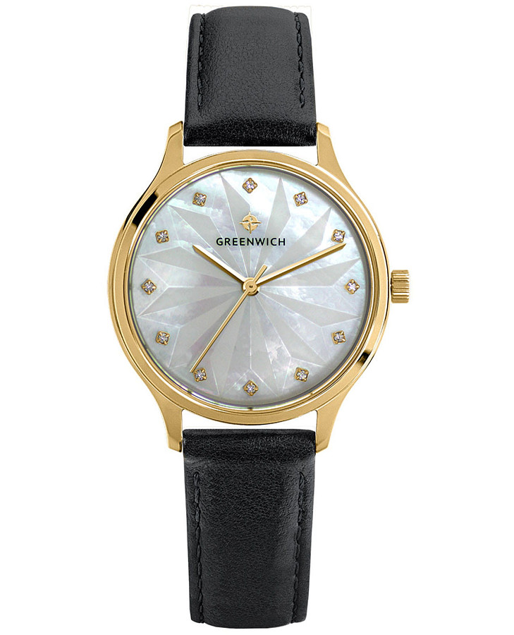 Часы Greenwich Callisto GW 341.21.53 — женские, перламутровый