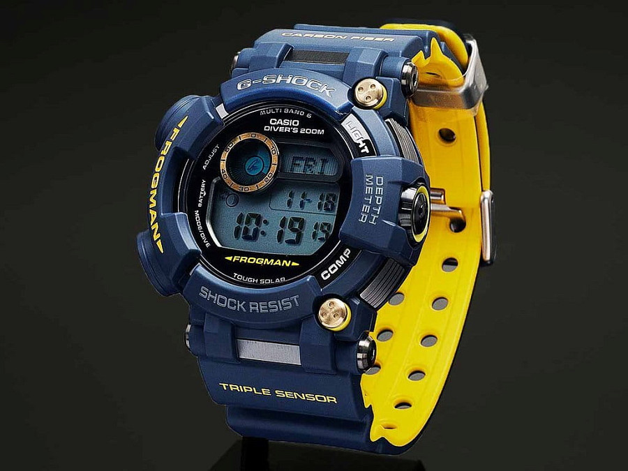 Часы Casio G-Shock GWF-D1000NV-2E — пластик, Япония