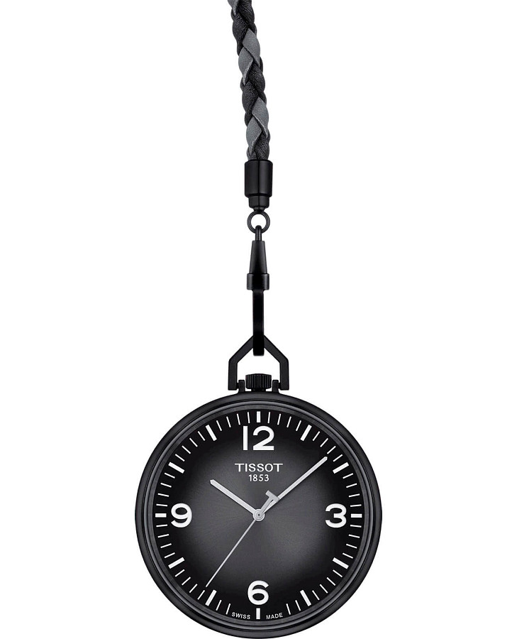 Часы Tissot Lepine T863.409.99.067.00 — мужские, черный