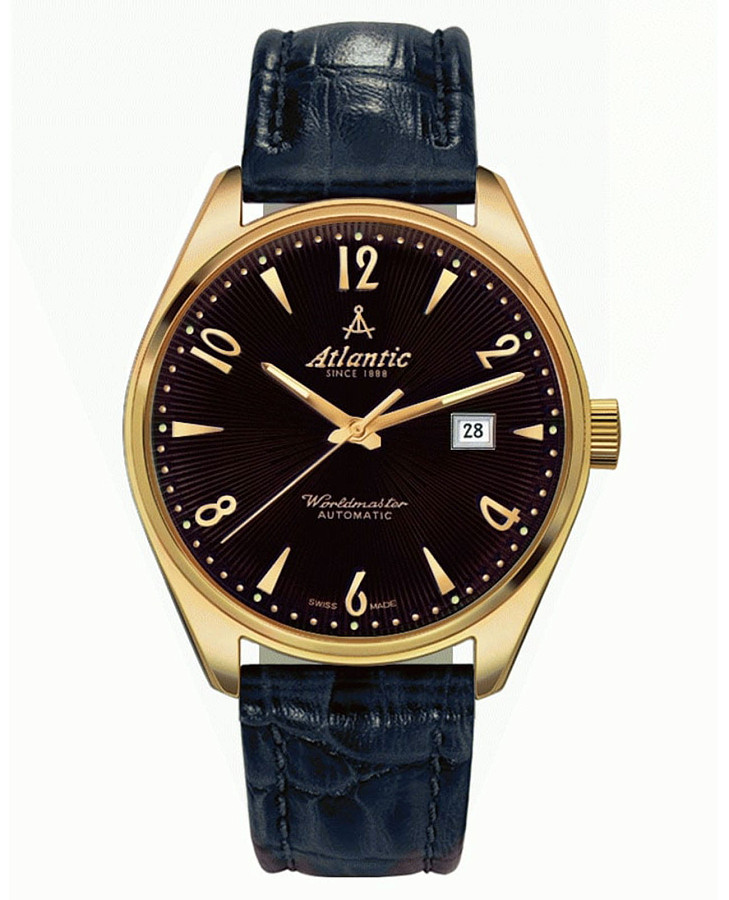 Часы Atlantic 51750.45.65 — мужские, черный