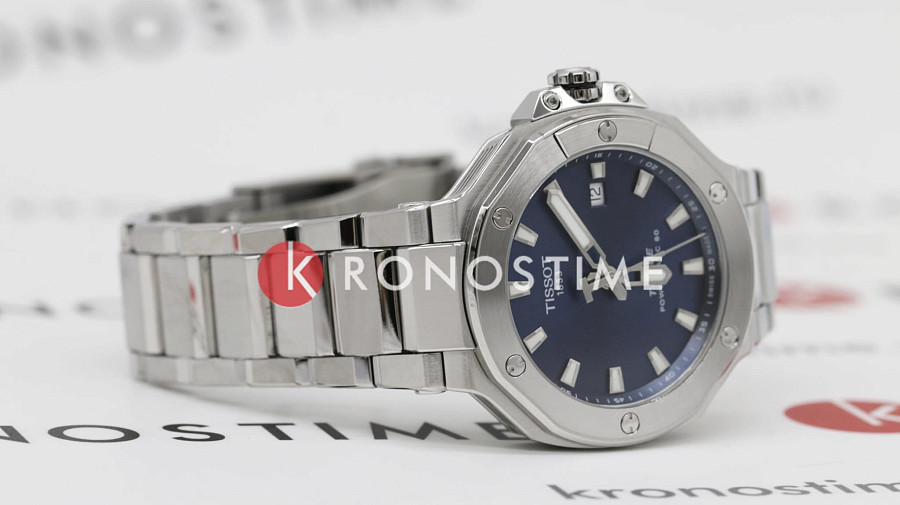 Часы Tissot T-Race Powermatic 80 T141.807.11.041.00 — мужские, нержавеющая сталь 316l
