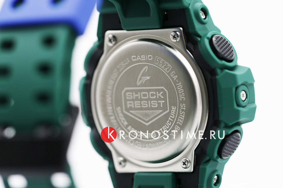 Часы Casio G-Shock GA-700SC-3ADR (GA-700SC-3A) — электронные, Япония, мужские