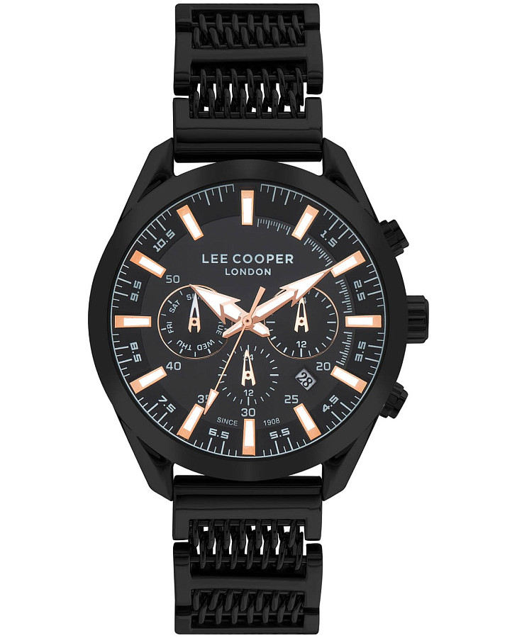 Часы Lee Cooper LC07556.650 — мужские, черный