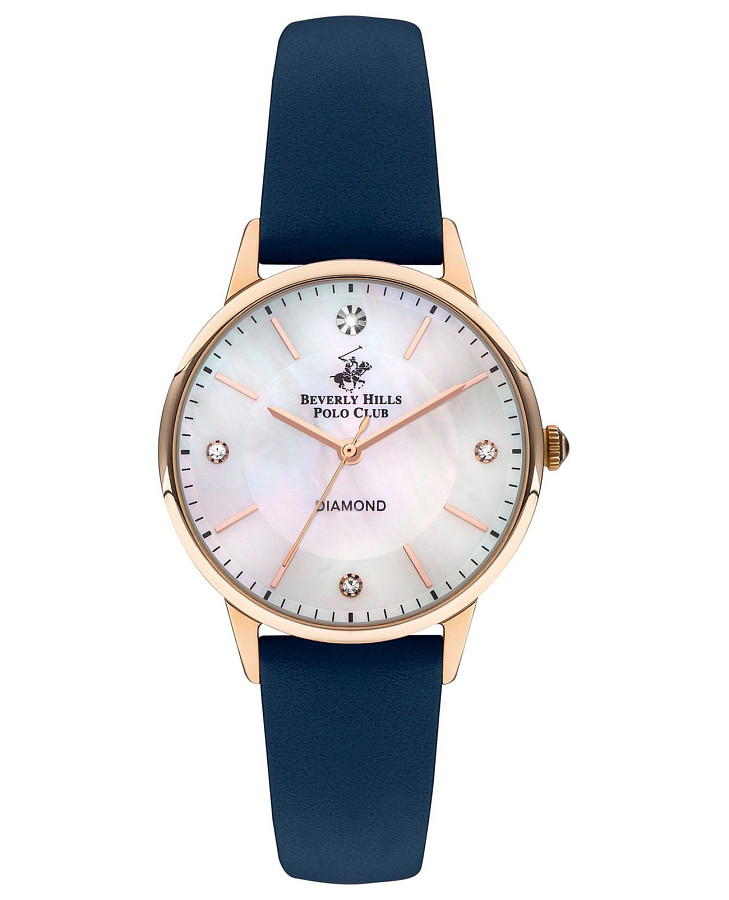 Часы Beverly Hills Polo Club BP3392C.439 — женские, серебристый
