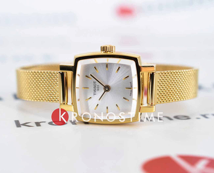 Часы Tissot Lovely Square T058.109.33.031.00 — кварцевые, сталь металл