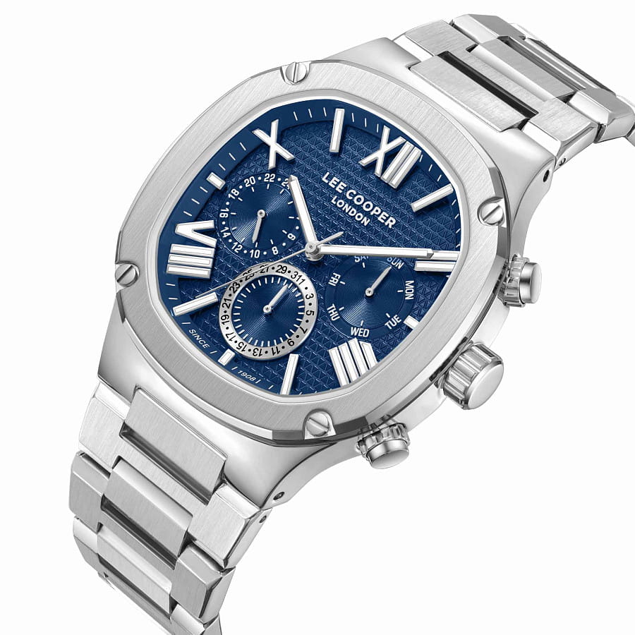 Часы Lee Cooper LC08146.390 — кварцевые, металл суперметалл