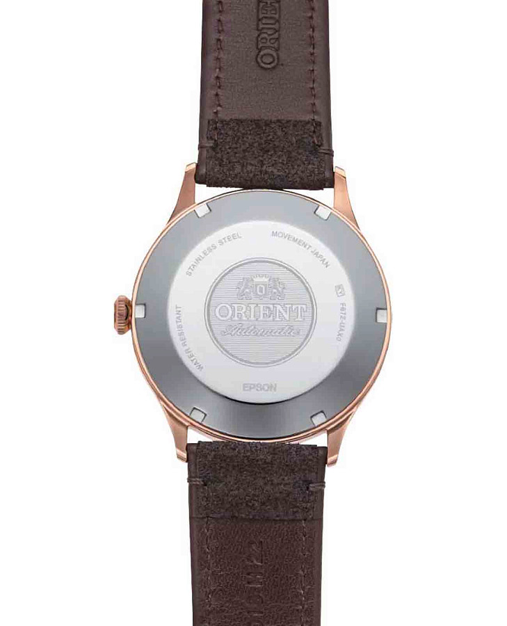Часы Orient Classic Automatic RA-AC0P04Y (RN-AC0P04Y) — мужские, коричневый