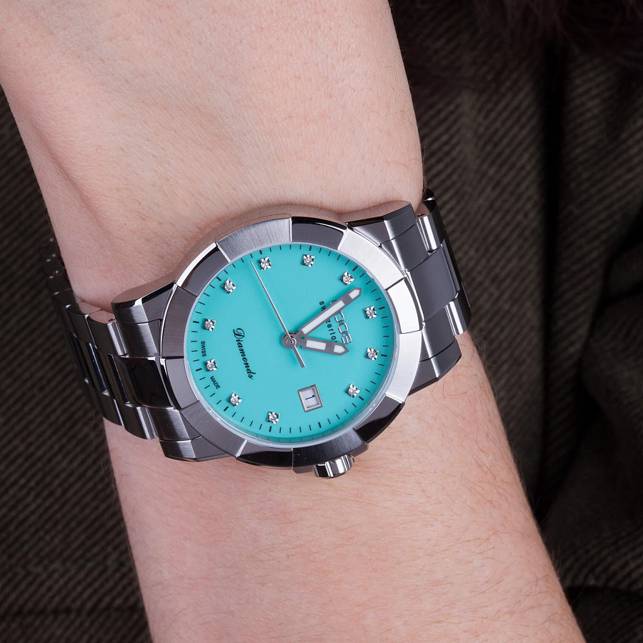 Часы Epos Ladies Diamonds 8001.700.20.89.30 — металл сталь, Швейцария