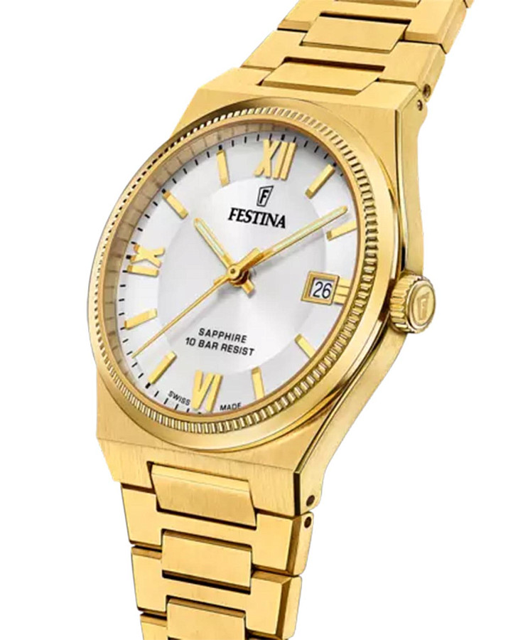 Часы Festina Classics F20038/1 — кварцевые, сталь