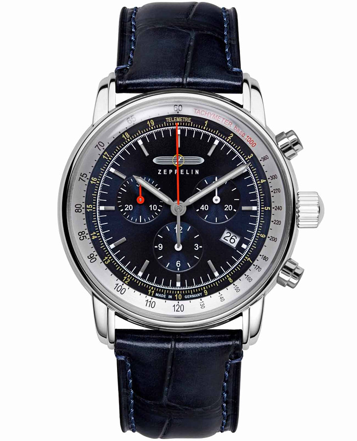 Часы Zeppelin LZ14 Marine 88883 — мужские, синий