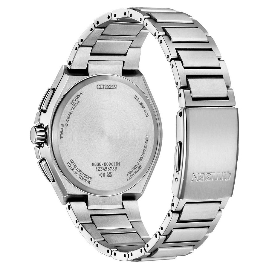Часы Citizen Eco-Drive AT8238-84M — синий, титан