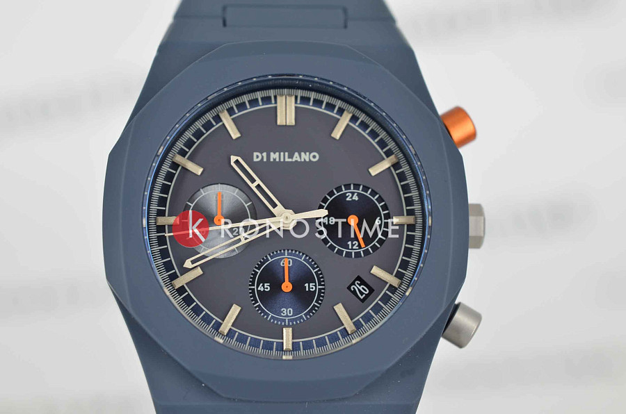 Часы D1 Milano Polychrono PHBJ09 — кварцевые, пластик