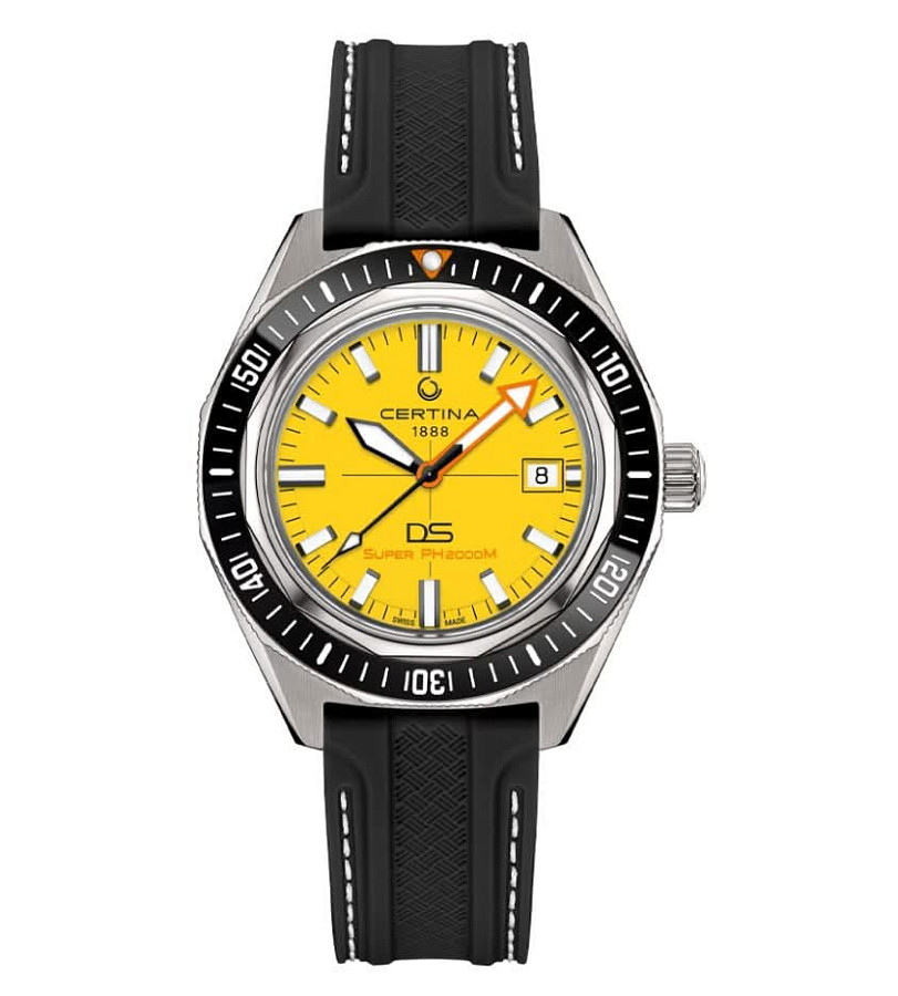 Часы Certina DS SUPER PH2000M C050.607.44.361.02 — механические, титан металл