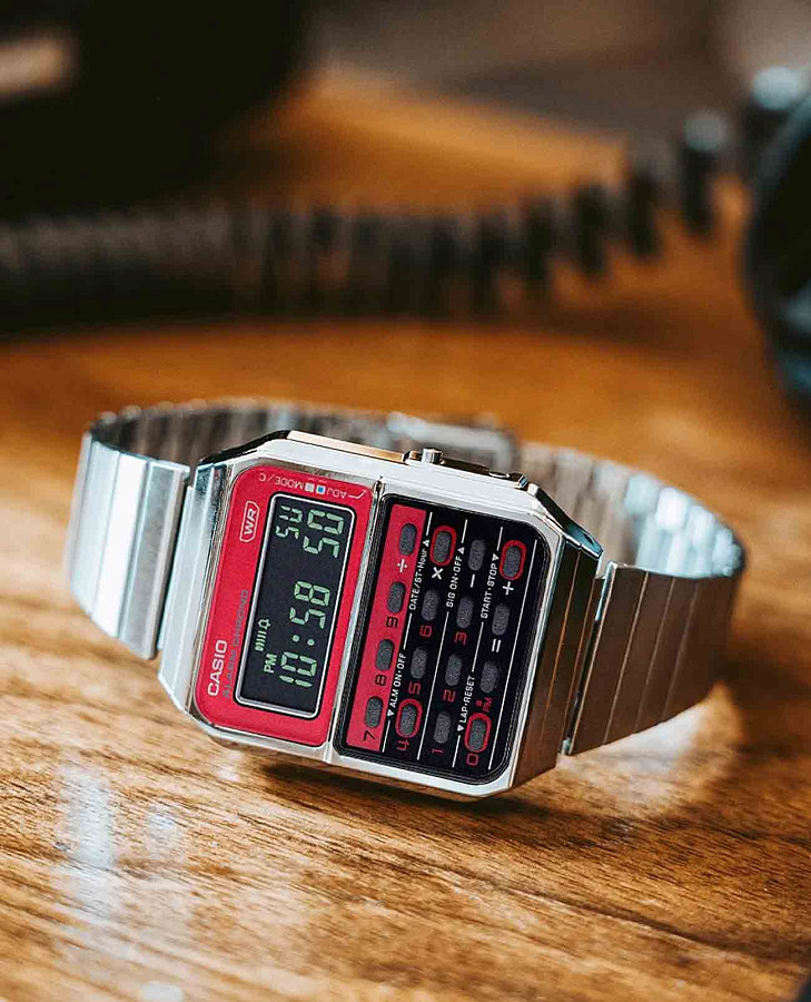 Часы Casio Vintage CA-500WE-4BDF (CA-500WE-4B) — артикул CA-500WE-4B