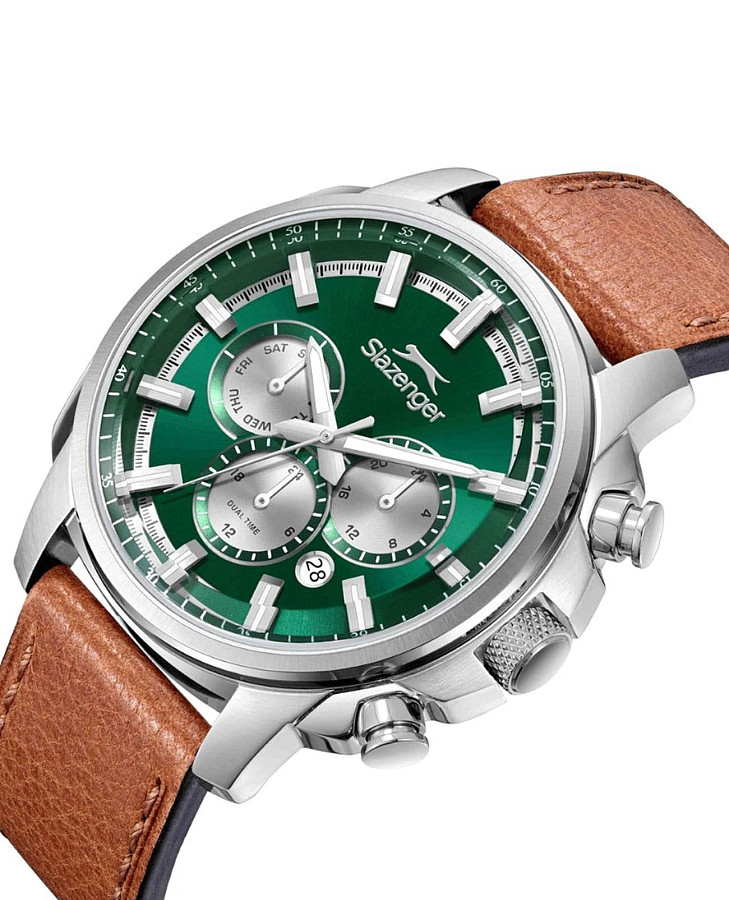 Часы Slazenger SL.09.2480.2.02 — кварцевые, металл сталь