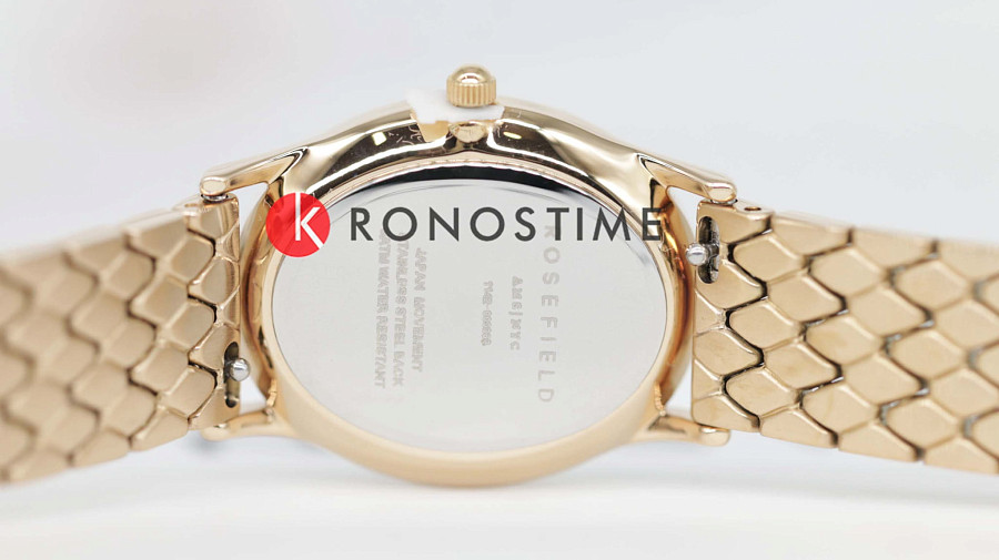 Часы Rosefield The Oval OWGSR-OV02 — сталь c pvd покрытием, женские