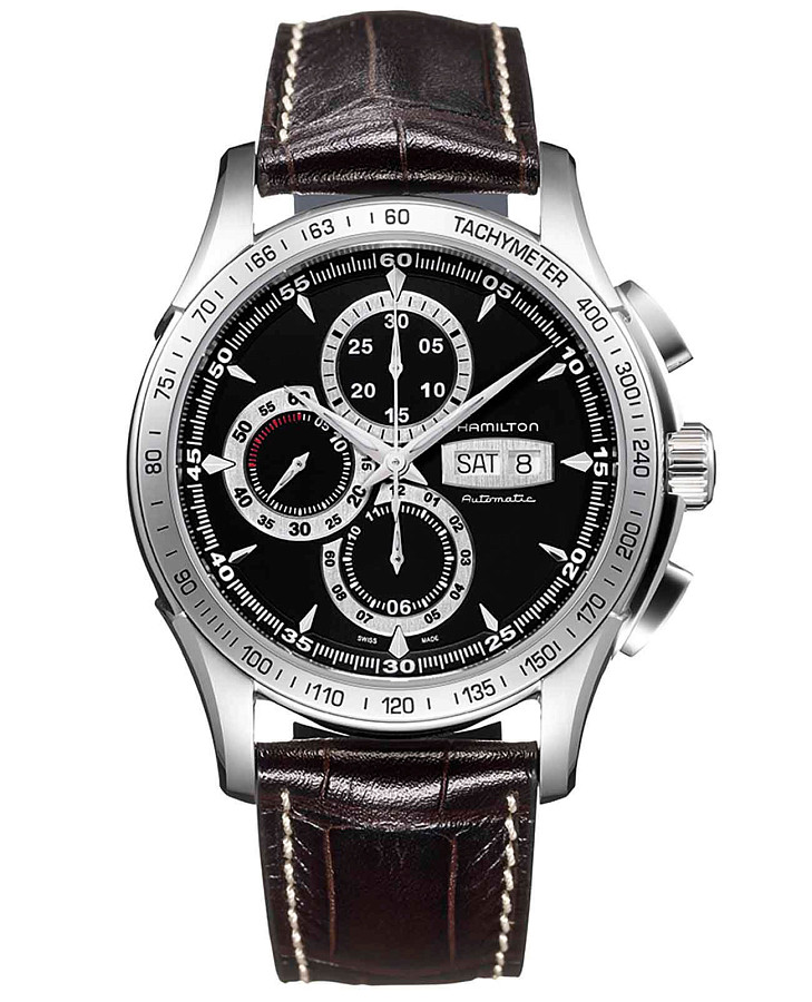 Часы Hamilton Jazzmaster Lord Auto Chrono H32816531 — мужские, черный