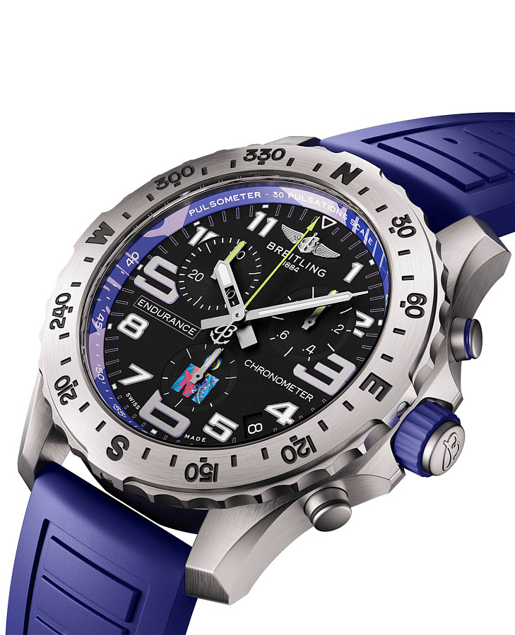Часы Breitling Endurance Pro 44 IRONMAN World Championship 2024 E823104A1M1S1 — кварцевые, титан