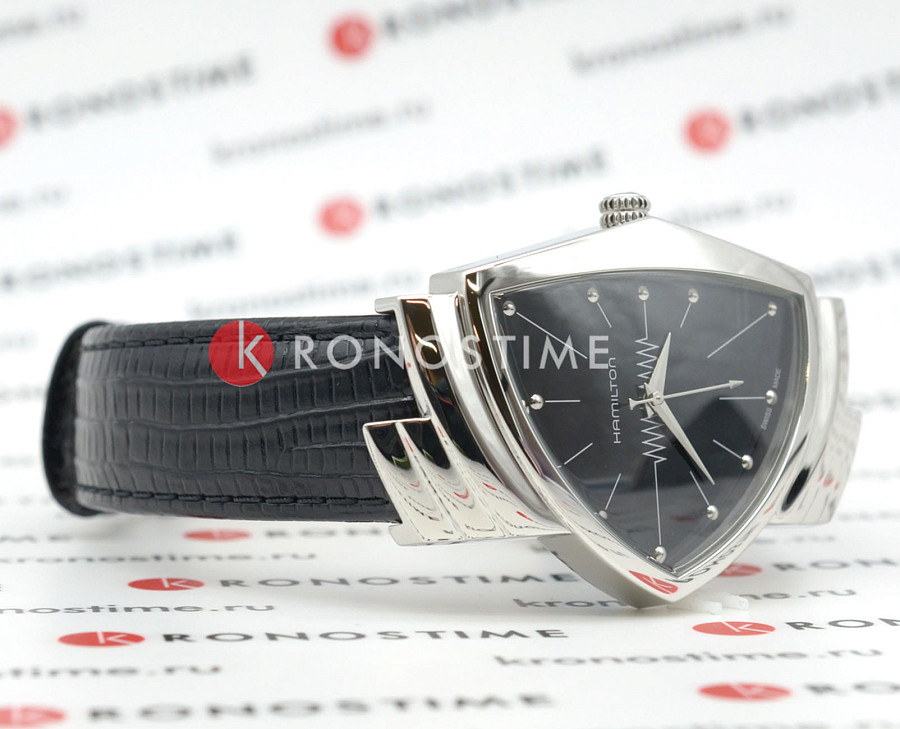 Часы Hamilton Ventura H24411732 — кожаный, мужские