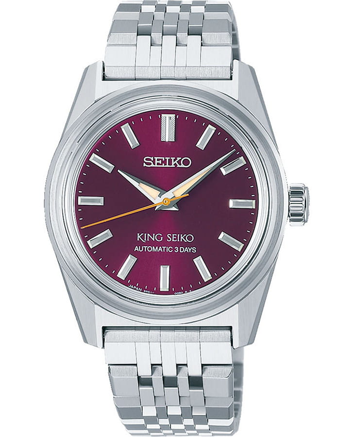 Часы Seiko King Seiko SDKS031 — мужские, бордовый