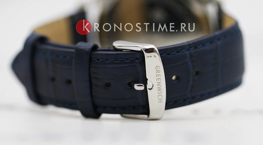 Часы Greenwich Octopus GW 051.16.36 — мужские, кожаный