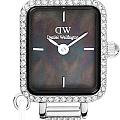 Шведские наручные часы Daniel Wellington Quadro Mini Crystal Zodiac Sterling DW00100750, фото 5
