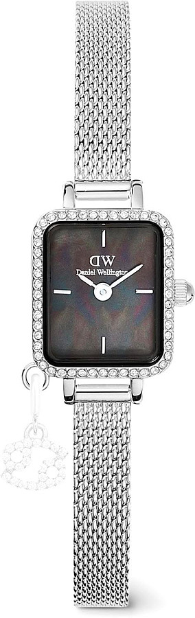 Часы Daniel Wellington Quadro Mini Crystal Zodiac Sterling DW00100750 — артикул DW00100750