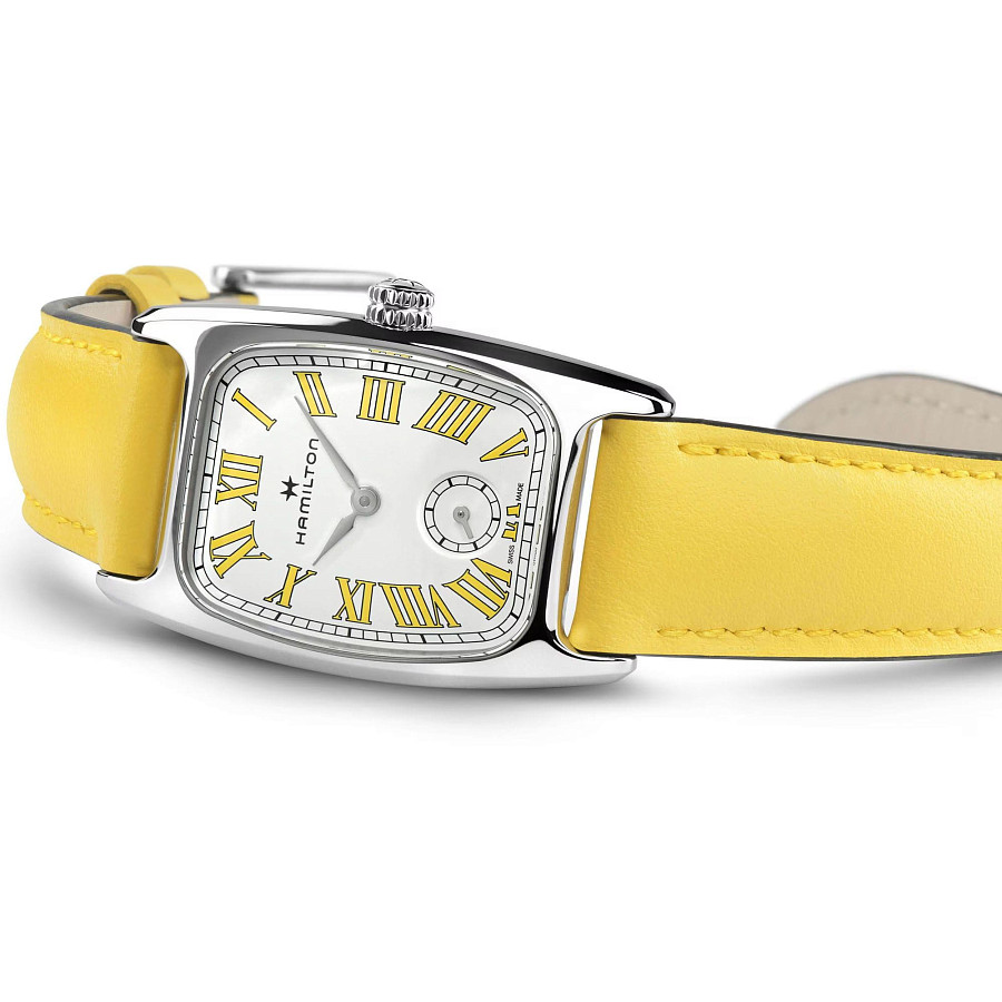 Часы Hamilton American Classic Boulton Small Second Quartz H13321812 — кварцевые, сталь