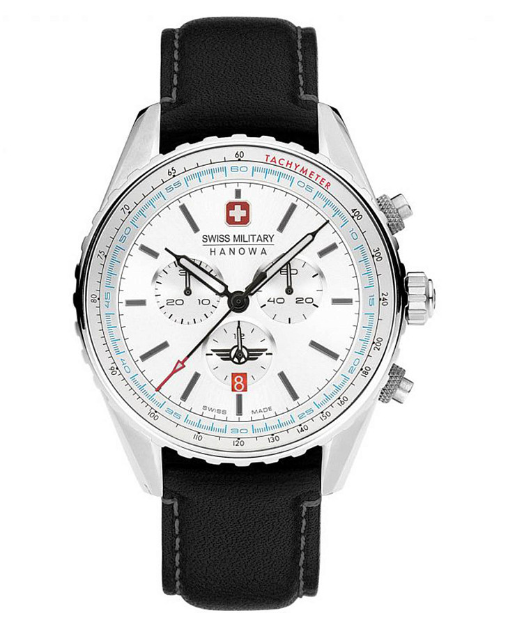 Часы Swiss Military Hanowa SMWGC0000302 — мужские, белый