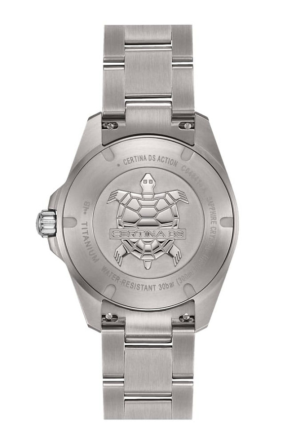 Часы Certina DS Action C048.410.44.351.00 — голубой, металл титан