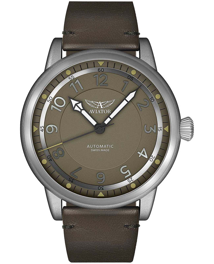 Часы Aviator Douglas Dakota V.3.31.0.227.4 — мужские, зеленый