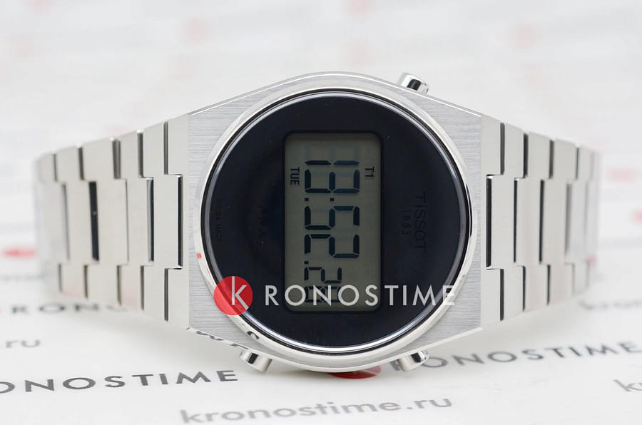 Часы Tissot PRX Digital T137.263.11.030.00 — кварцевые, сталь металл