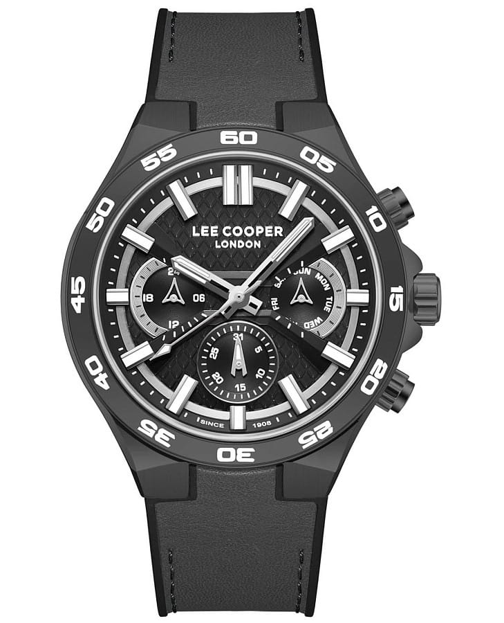 Часы Lee Cooper LC08066.066 — мужские, серый