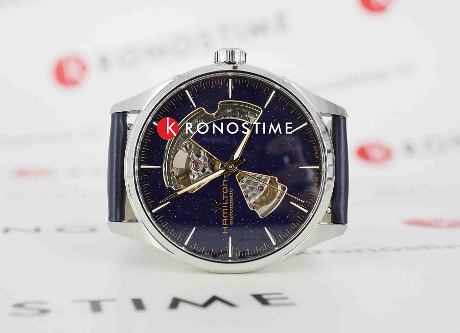 Часы Hamilton Jazzmaster Open Heart Auto H32705640 — механические, сталь