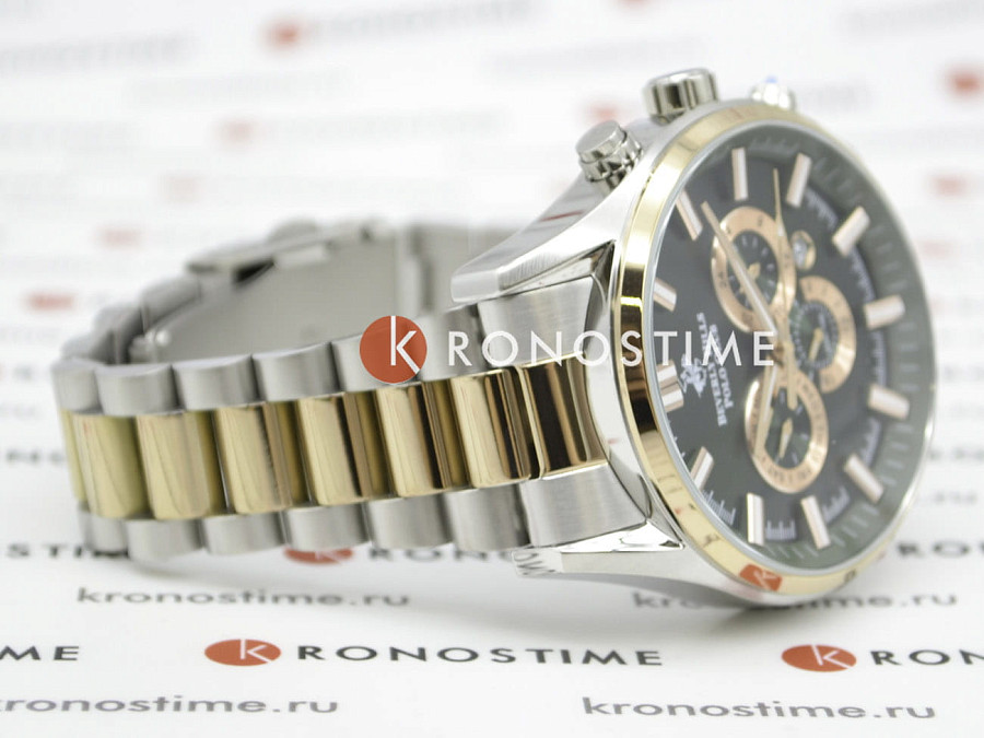 Часы Beverly Hills Polo Club BP3395X.570 — нержавеющая сталь с ip-покрытием, мужские