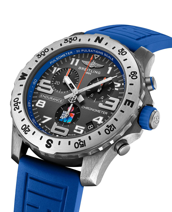 Часы Breitling Endurance Pro Ironman World Championship E823103A1M1S1 — кварцевые, титан