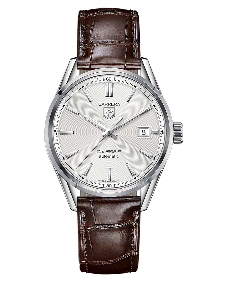 Часы TAG Heuer Carrera WAR211B.FC6181 — мужские, серебристый