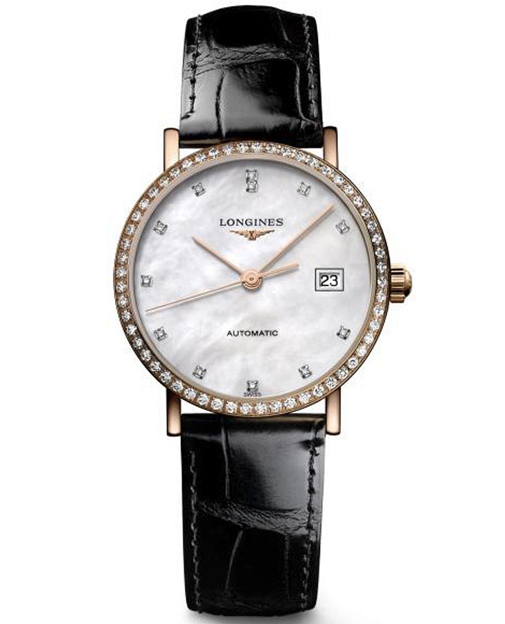 Часы Longines Elegant Collection L4.378.9.87.4 — женские, серебристый