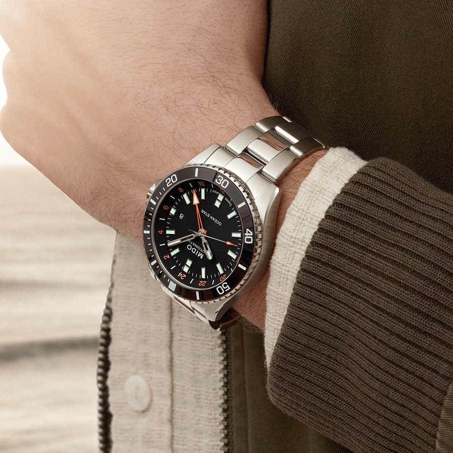 Часы Mido Ocean Star GMT M026.629.11.051.01 — артикул M0266291105101