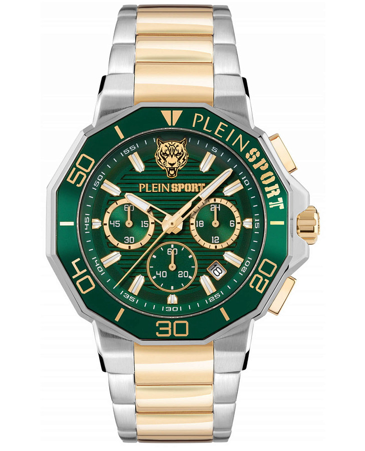 Часы Plein Sport Titan PSAGA0625 — мужские, зеленый